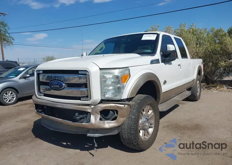 2012 Ford F-250 Lariat из США, поврежденный, VIN 1FT7W2BT3CED21778